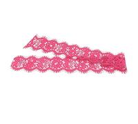Arythia Ruban En Dentelle 9,14 m, Galon Couture 8,89 cm Largeur Violet, Dentelle À Franges Décoratif Pour DIY Artisanat, Vêtement, Robe Et Accessoire
