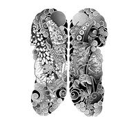 ARYU 3 Herbe Fleur Bras Jus Tatouage Autocollants DéGradé Non RéFléChissant Semi-Permanent MâLe Fleur Bras Femme ImperméAble Tatouage Autocollants