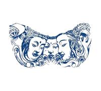 ARYU Autocollant De Tatouage De Poitrine à Base De Plantes, Jus De Fruits à Base De Plantes, Lettre Anglaise, Autocollant De Tatouage De Poitrine Abdominale, 6 Pz15 × 28c, 4 PièCes