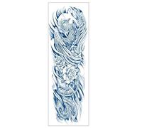 ARYU Autocollants De Tatouage De Jus De Plantes Sur Tout Le Bras, D'Une DuréE De 15 Jours Et Ne Se DéColorant Pas 15,5 × 46,5 Cm Gzqb-46
