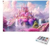 ARYU Puzzle en bois rempli de fleurs de 1000 pièces pour adultes à partir de 14 ans, 1 lot, 1 puzzle, 75 x 50 cm, convient pour les hommes et les femmes, jeu éducatif, cadeau de Noël et d'anniversaire