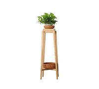 ARZARF Piédestal Bonsaï Présentoir de Plante en Bois Tall Plant Plant Robinet Plant Plant Plancher Pot d'intérieur Porte-Stand Planteur Affichage for Salon Bonsaï Socle (Size : Large)