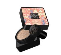 ARZARF Wonderninelife Beauty Cream, Air Cushion CC Cream, Beauty Cream Base, BB Cream Moisturizing Oil Control, Lightweight & Smoothing Natural Concealer 2 Colors (Natural Colour,1pc)