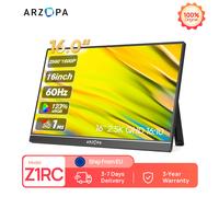 ARZOPA 16 pouces 2K IPS écran Mini deuxième affichage de jeu moniteur Portable écran externe pour MAC/ordinateur Portable/PC/Xbox/PS/Switch Z1RC 16.0 Z1RC 2.5K