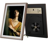 Arzopa Cadre photo numérique Wi-Fi 35.6 cm 14 pouces CEE: E (A - G) 2.160 x 1.856 Pixel 2 GB moka