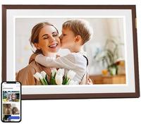 Arzopa D10 Smart Photo Frame, Cadre photo numérique, écran tactile, WLAN, 1280x800, 10,1, marron