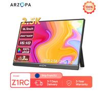 ARZOPA Moniteur portable 2K de 16 pouces, écran IPS 16:10 avec mini hdmi type-c, deuxième écran pour MAC/ordinateur portable/PC/Xbox/PS4/5/Switch, Z1RC 16.0 Z1RC 2.5K