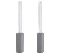 ARZQUT Lot de 2 pierres ponces de nettoyage avec manche extra long pour nettoyer les cuvettes de toilettes, baignoires, grills, piscines, éviers