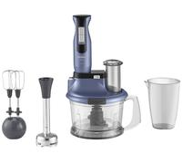 arzum AR1104 Mixeur plongeant 1500 W fonction turbo, avec fonction pileur à glace, avec verre doseur, avec blender bleu