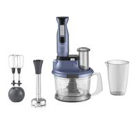 arzum AR1104 Mixeur plongeant 1500 W fonction turbo, avec fonction pileur à glace, avec verre doseur, avec blender bleu