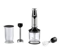 arzum AR1162 Mixeur plongeant 1000 W avec verre doseur, avec blender, réglage de la vitesse en continu noir, acier inoxydable