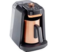 arzum ESPRESSOKANNE mit MILCHAUFSCHÄUMER und WASSERTANK Cafetière bronze