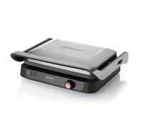 Arzum Tostçu Delux 1800W, Appareil à croque-monsieur, plaque en fonte anti-adhésive aspect granit, acier inoxydable