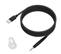 Arzweyk Câble audio USB C vers 2,5 mm compatible avec casques Sennheiser HD599 SE, HD560S, HD599, HD598, HD550, HD620S, HD400PRO, HD569, HD579, iPhone 15 et 16 PC, 1,5 m