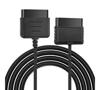 Arzweyk Rallonge PS2, câble d'extension de 1,8 m pour manette de jeu Sony PlayStation 1, PlayStation 2, 1,8 m (1 pièce)