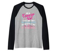 As A Cancer Girl I Have Three Sides - Horoscope du Signe du Zodiaque Manche Raglan