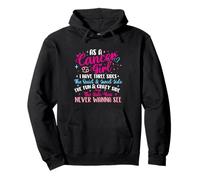 As A Cancer Girl I Have Three Sides - Horoscope du Signe du Zodiaque Sweat à Capuche