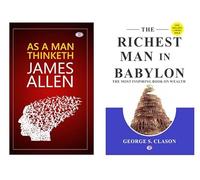 As a Man Thinketh + The Richest Man in Babylon (Combo of 2 Books)