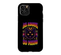 As Above So Meow Chat Noir Troisième Œil Occulte Coque pour iPhone 11 Pro
