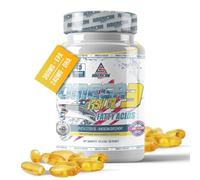 AS American Suplement - Oméga 3 Perles - 100 g - 90 Capsules - À base d'huile de POISSON et de Vitamine E - Aide à améliorer la fonction cérébrale et la vision