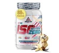 AS American Suplement | Premium Iso Zero | Protéine de lactosérum | Aide à augmenter votre masse musculaire | Faible en glucides | 0% Sucres (900 gr, Vanille)