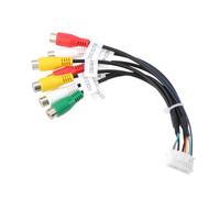 AS Axis Spindleon 1 Pack Câble Faisceau AV RCA pour Voiture à 20 Broches Compatible avec Pioneer AVH-241EX DMH-240EX DMH-340EX