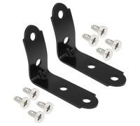 AS Axis Spindleon 1 Set Équerres Charnière Boîte à Gants Kit Acier Noir Compatible avec Audi A3 8P 2003-2012