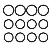 AS Axis Spindleon 12 Pack Joints Toriques de Frein Hydraulique d’Étrier 8x1 mm et 9x1 mm Compatible avec Shimano XT XTR SLX