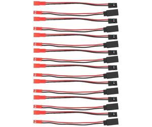 AS Axis Spindleon 16pcs Câbles Compatible avec jst vers Compatible avec jr Mâle Femelle 20awg 10 cm pour Modèles rc Avions Voitures Bateaux