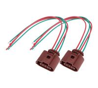 AS Axis Spindleon 2 Connecteurs Automobiles à 4 Broches 1K0919231 1K0-919-231 6Q0973704A Compatible avec VW Et Compatible avec Jetta