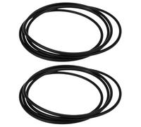 AS Axis Spindleon 2 Courroies D'entraînement pour Platine Vinyle Compatible avec Pro-Ject Essential I II Et III Modèles Courroie en Caoutchouc Rond