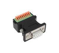 AS Axis Spindleon Connecteur DB9 Femelle à Bornier 9 Broches Adaptateur à Vis Compatible avec RS232 RS485 Série PLC CNC