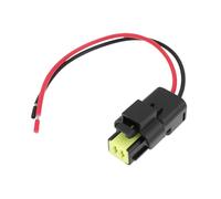 AS Axis Spindleon Connecteur Faisceau de Réparation Capteur de Température d’Évaporateur 2 Broches Compatible avec 211PC022S0049 et 211PC022S0149