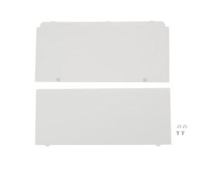 AS Axis Spindleon Coque Supérieure du Compartiment Batterie Compatible avec Nintendo New 3DS (Version 2015) Blanche.