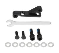 AS Axis Spindleon IS Mount to Flat Mount Adaptateur de frein à disque pour frein à disque arrière 160 mm ou 180 mm avant Rotor VTT vélo de route