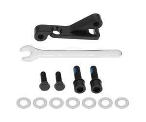 AS Axis Spindleon IS Mount to Flat Mount Adaptateur de frein à disque pour frein à disque arrière 160 mm ou 180 mm avant Rotor VTT vélo de route