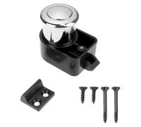 AS Axis Spindleon Loquet Bouton-Poussoir d’Armoire Compatible avec Camping-cars Camions & Boîtes à Outils Trou 25 mm pour Panneaux 18-24 mm