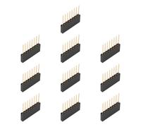 AS Axis Spindleon Lot de 10 Connecteur Femelle Empilable 8 Broches 2,54 mm pour Connexion de Module et Carte de Développement et Production de Prototype