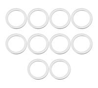 AS Axis Spindleon Lot de 10 Entretoises de Moyeu Vélo Acier Inoxydable 12 x 16 x 0,5 mm Compatible avec Shimano Compatible avec SRAM
