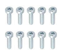 AS Axis Spindleon Lot de 10 vis autotaraudeuses à tête cylindrique M5,3 x 18 mm 9074-477-4132 9074 477 4132 compatibles avec Stihl br600 br800 bg86 bg56 br7