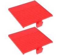 AS Axis Spindleon Lot de 2 Couvercles de Porte de Batterie Compatible avec Gameboy La Batterie Play It Loud Rouge