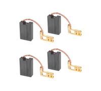 AS Axis Spindleon Lot de 2 paires de balais de carbone Auto Stop P2073 6,3 x 12,5 x 18 mm compatibles avec Metabo KS1266S KS1468S KT1441 Remplace OEM P2073 Design d'arrêt automatique
