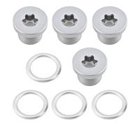 AS Axis Spindleon Lot de 4 Bouchons de Vidange Huile M14x1,5 N0160276 Compatible avec Audi Compatible avec Benz Et Compatible avec Cayenne
