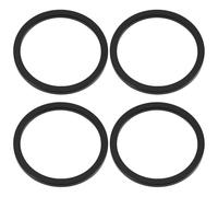 AS Axis Spindleon Lot de 4 Entretoises de Boîtier de Pédalier de Vélo de 2,5 Mm (35,1 X 40 X 2,5 Mm) en Aluminium Noir Compatible avec Shimano