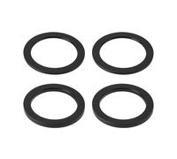 AS Axis Spindleon Lot de 4 Rondelles en Alliage D'aluminium pour Axe de Pédalier de Vélo 24 X 32 Mm Compatible avec Shimano BB86 91 92 52