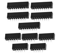 AS Axis Spindleon Lot de 5 connecteurs à membrane 2,54 mm 5 broches 8 broches compatibles avec Sinclair ZX Spectrum ZX81
