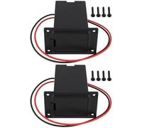 AS Axis Spindleon Pack de 2 Boîtiers de Pile 9v Compatible avec ep-2935-023 et Préamplis de Guitare Acoustique
