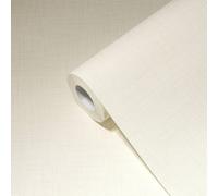 AS Creation 387128 Papier peint intissé uni 0.53 m x 10.05 m Blanc