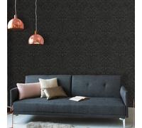 AS Creation Gris 36898-4 Lizzy London Baroque Papier Peint Damas Floral Pailleté