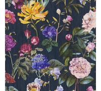 Livingwalls Papier peint intissé Jette Joop fleuri 10,05 x 0,53 m bleu/vert/rouge